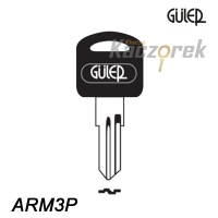 Mieszkaniowy 120 - klucz surowy mosiężny - Guler ARM3P